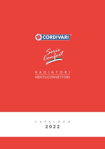 CORDIVARI - Catalistino Serie Comfort